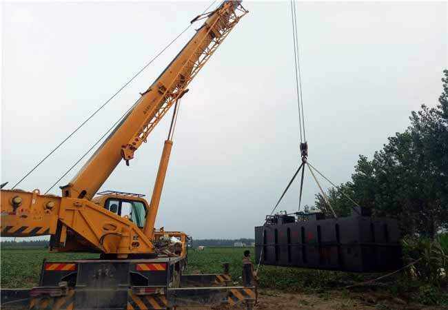 生活污水設(shè)備的吊裝方法和注意事項-樂中環(huán)保 生活污水設(shè)備的吊裝方法和注意事項-樂中環(huán)保